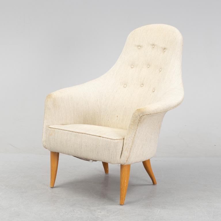Kerstin Hörlin-Holmquist, a 'Stora adam' lounge chair from the series 'Paradiset', Triva, Nordiska Kompaniet.