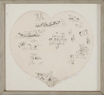 BIRGER FORSBERG, etsningar, signerade och numrerade 71/75 och 1/75.