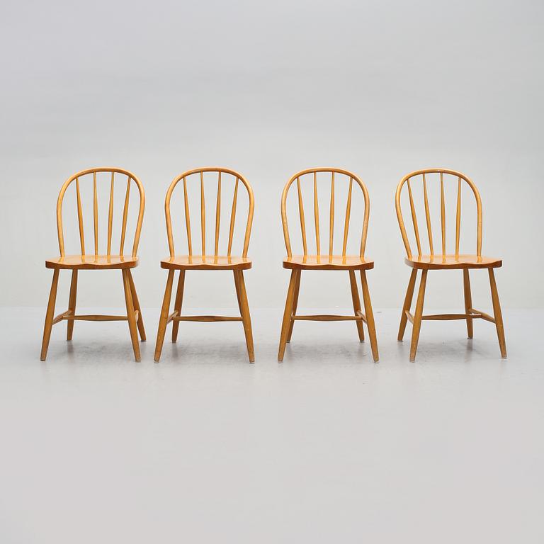 STOLAR, 4 st, troligen Tallåsens Fabriker, 1950/60-tal.
