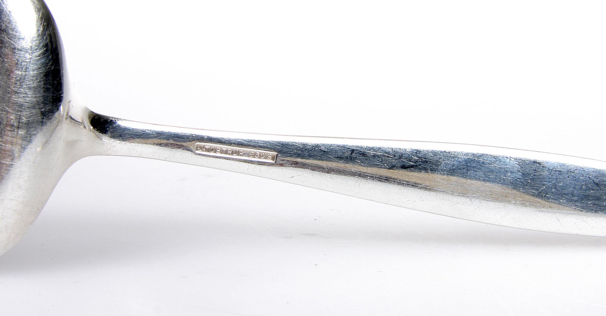 BESTICK, 67 st, silver, J. Tostrup, Norge.