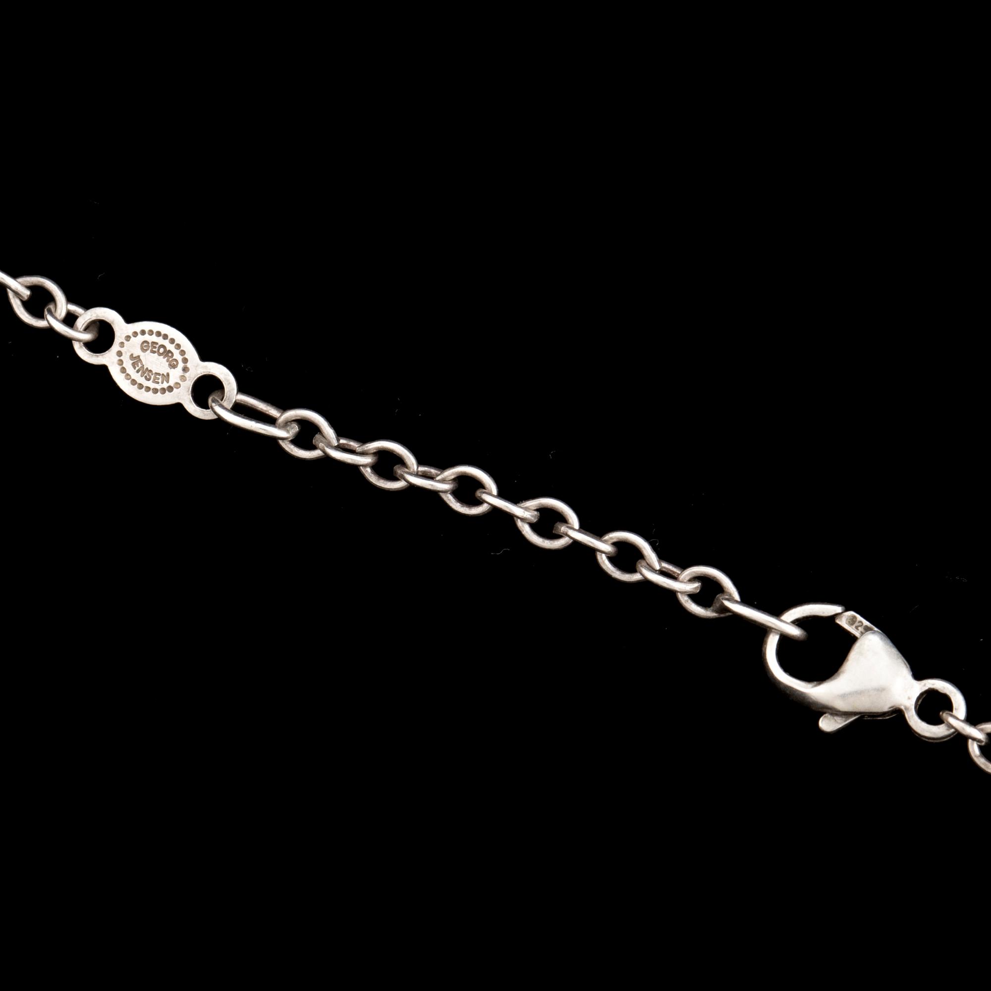 JACQUELINE RABUN, 'Artist Heart of the Year', medaljong sterling silver för Georg Jensen, Danmark, designår 2007.