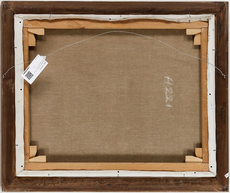 GUNNAR SVENSON, olja på duk, signerad.