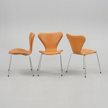 STOLAR, 3 st, "Sjuan", Arne Jacobsen, Fritz Hansen.