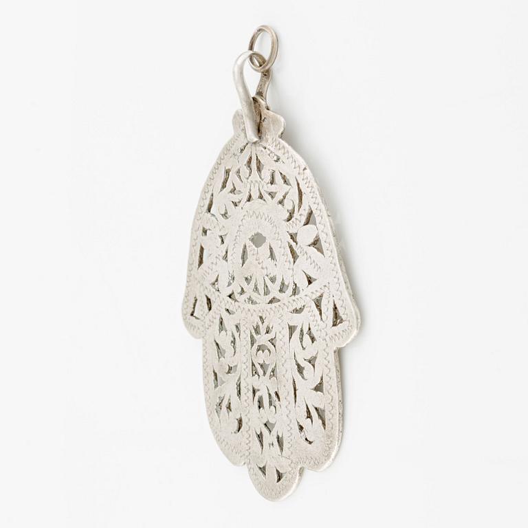 Silver pendant "Hand of Fatima".