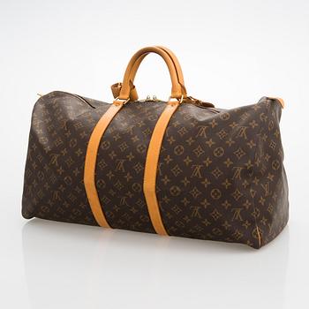 Louis Vuitton, A Monogram canvas 'Keepall 55' Bag.