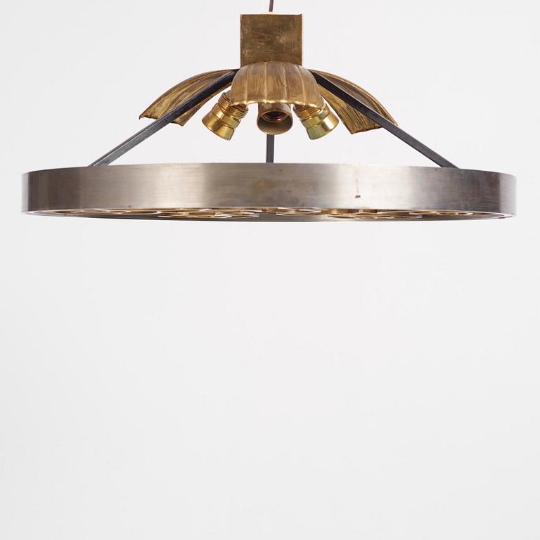 Lars Holmström, a Swedish Grace ceiling lamp, Arvika 1920s-1930s.