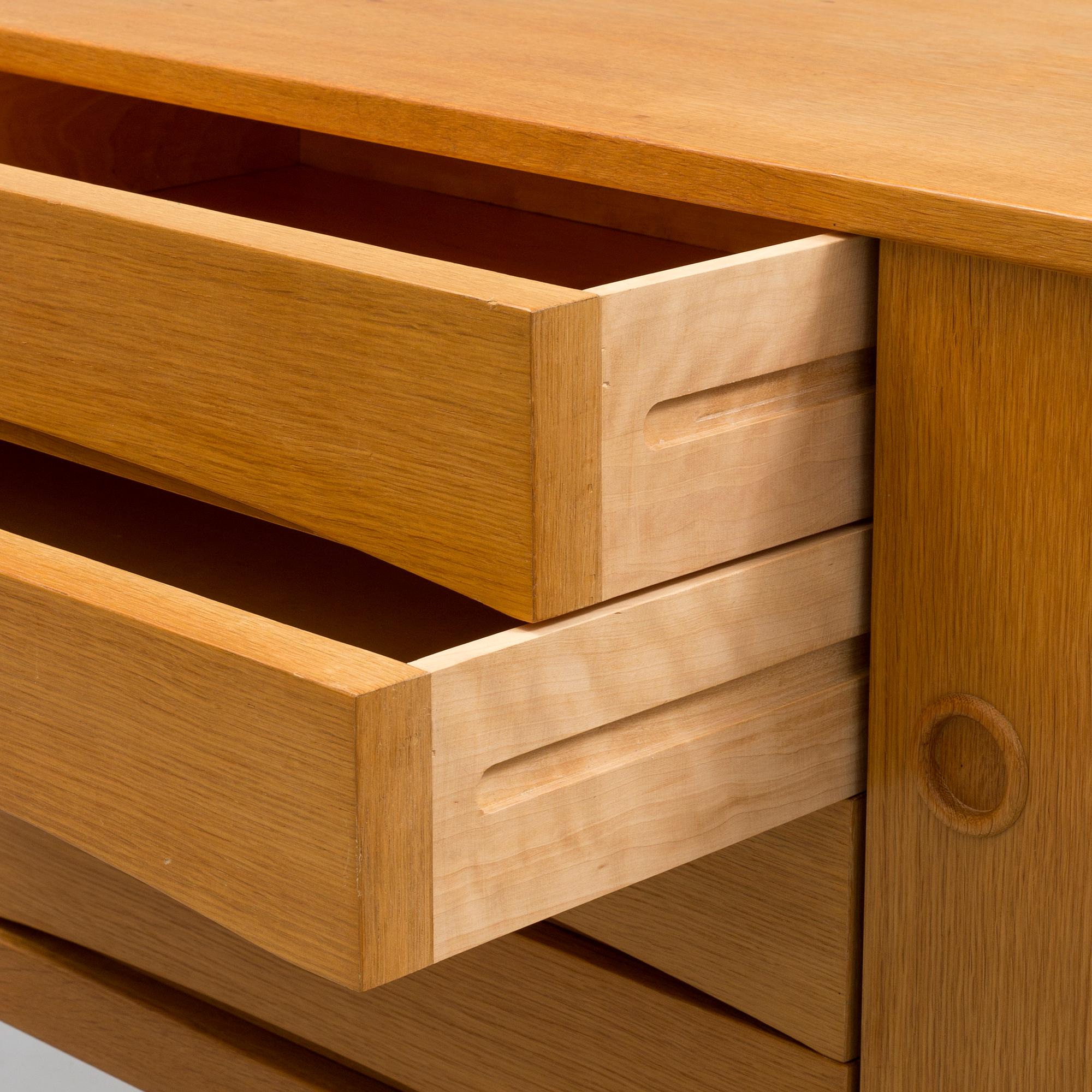 A second half of the 20th century 'Ulvö' sideboard by Erik Wörtz, IKEA.