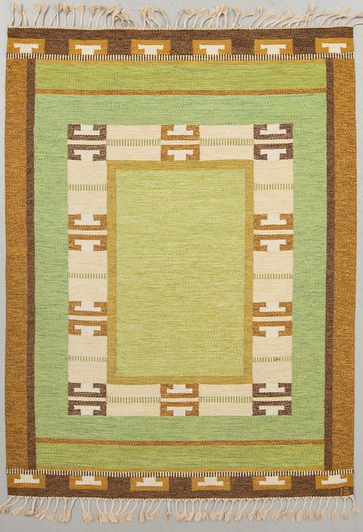 MATTA, rölakan, monogramsignerad IS (Ingegerd Silow). Ca 227 x 168 cm.