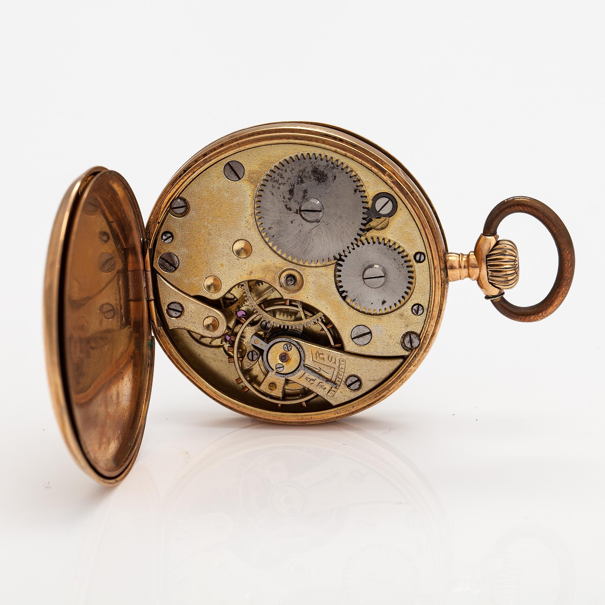 Carina, pocket watch, 44 mm.