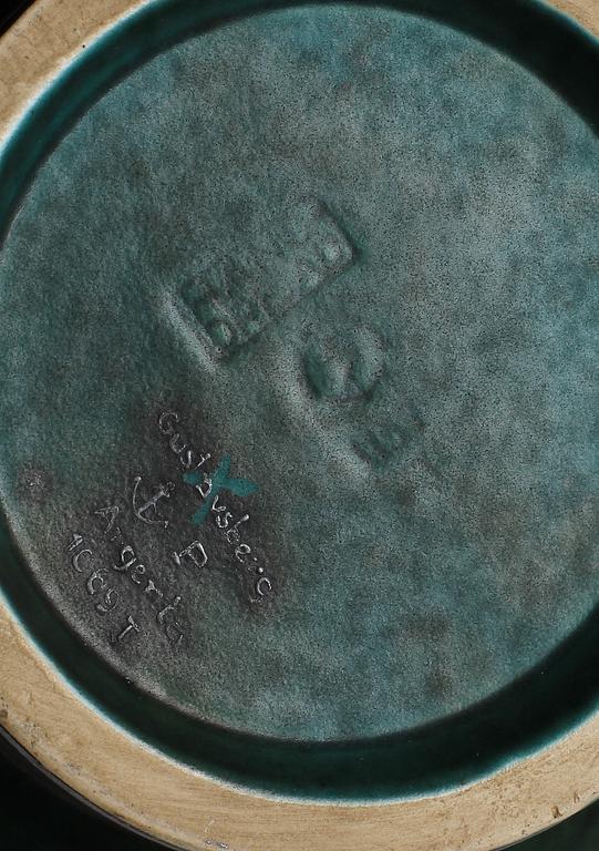 SKÅL, stengods "Argenta", Gustavberg.