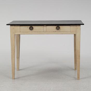 A first half of the 19th Century painted table.