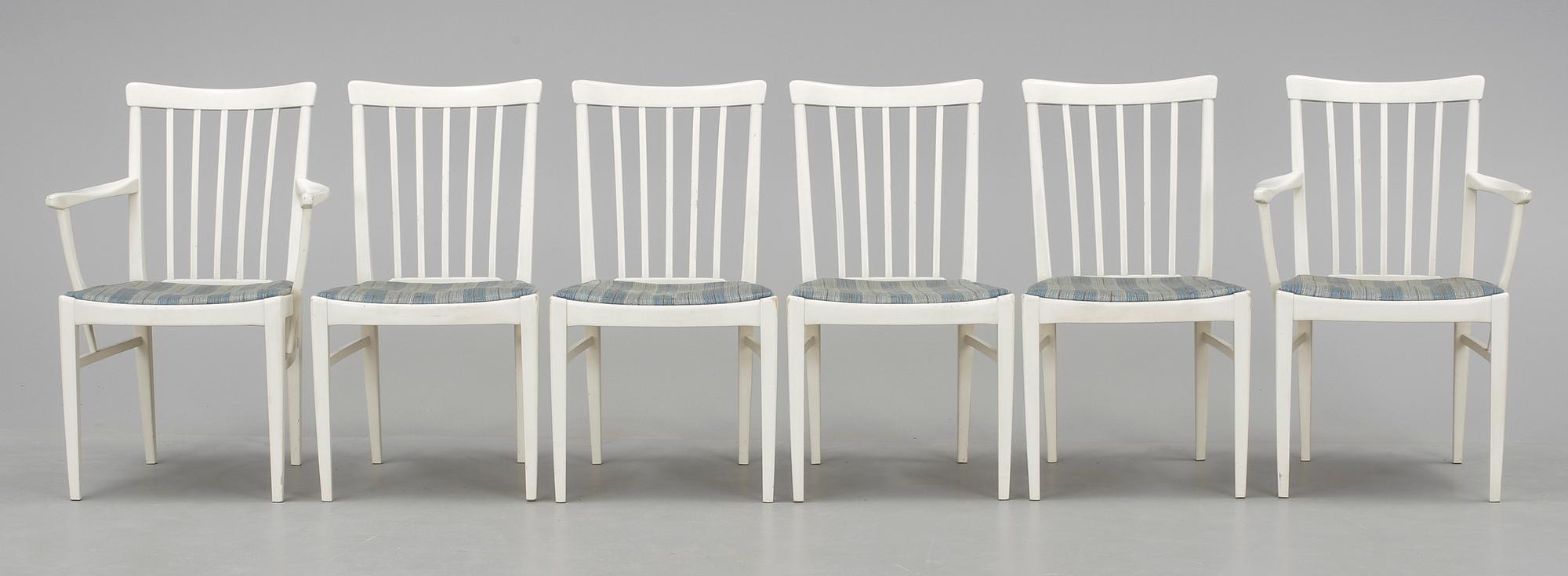 MATGRUPP, 4+2+1 delar, "Herrgården", Carl Malmsten, Bodafors, 1900-talets andra hälft.