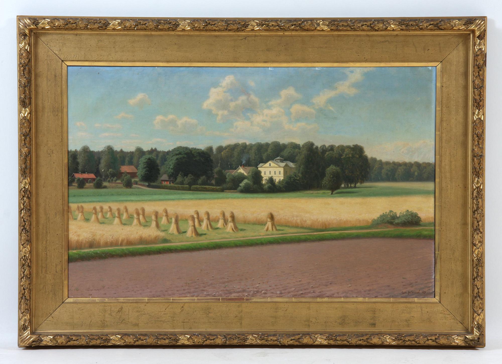 CARL WILHELM JAENSSON, olja på duk, sign o dat 1898.