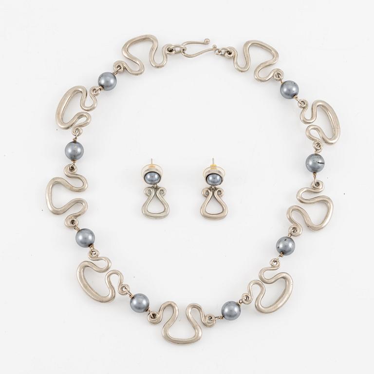 Estrid Ericson, after, necklace and earrings, "Meander Necklace", The Metropolitan Museum of Art.