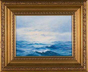 HÅKAN SJÖSTRÖM, oil on canvas, signed and dated 88.