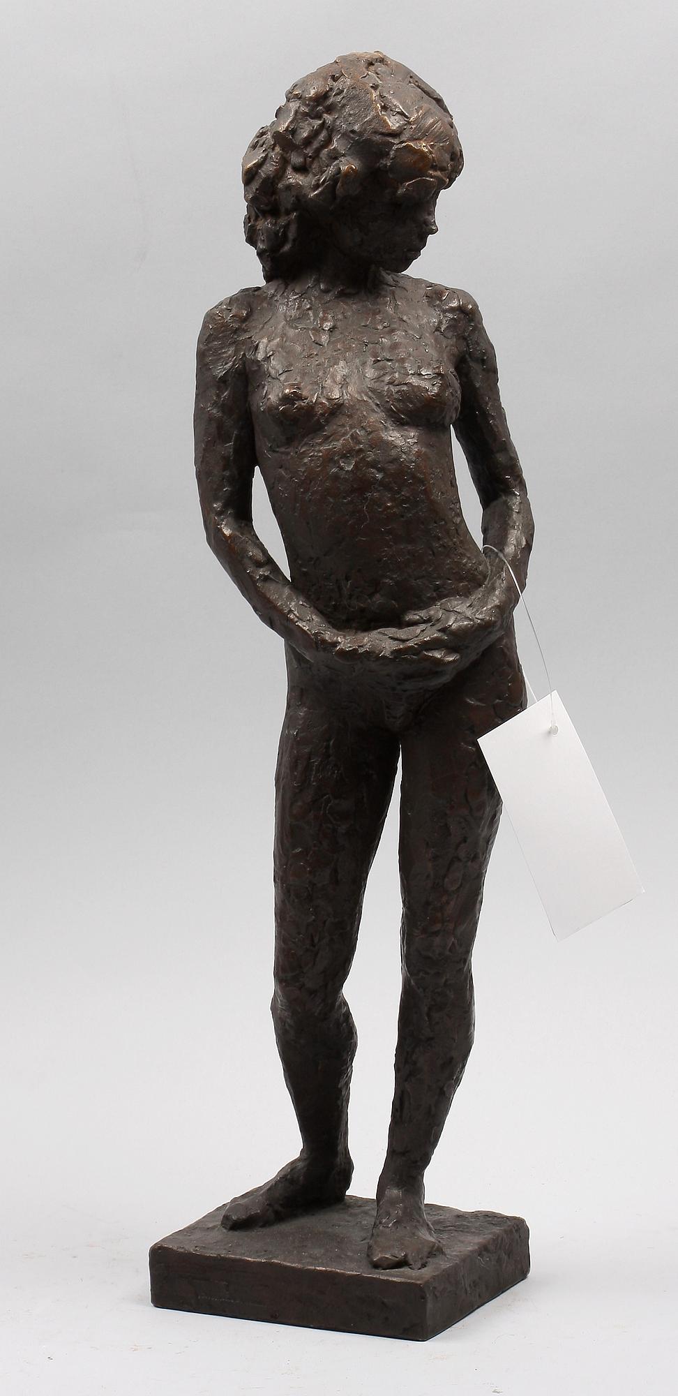 THORSJÖ, CURT. Skulptur. Brons. Sign.