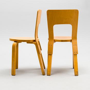 ALVAR AALTO, STOLAR, 8 ST. NR 66, design 1933.