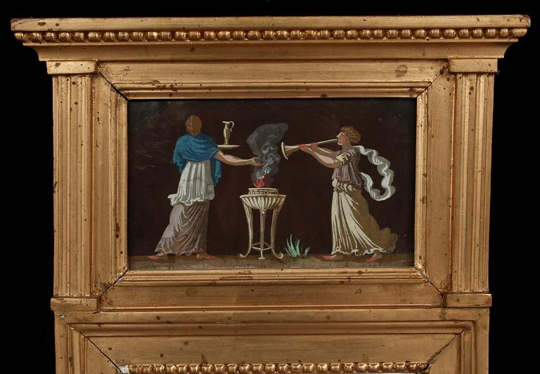SPEGEL, sengustaviansk, 1700/1800-tal.