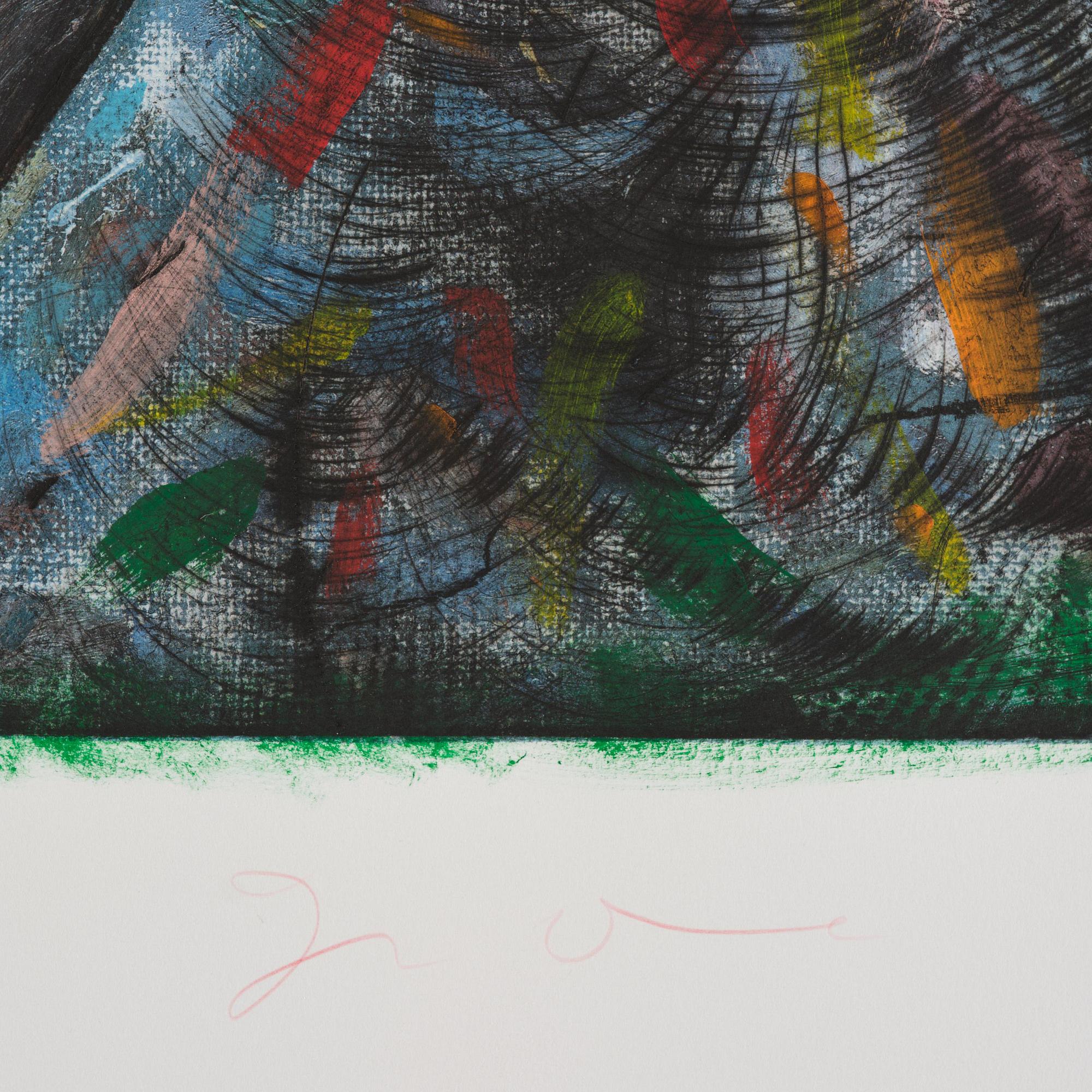 Jim Dine, "Two hearts for the moment".