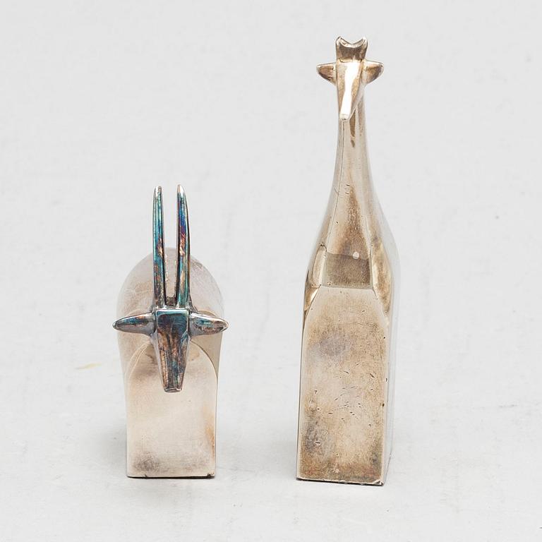 2 figurines, Gunnar Cyrén, Dansk Designs, Japan.