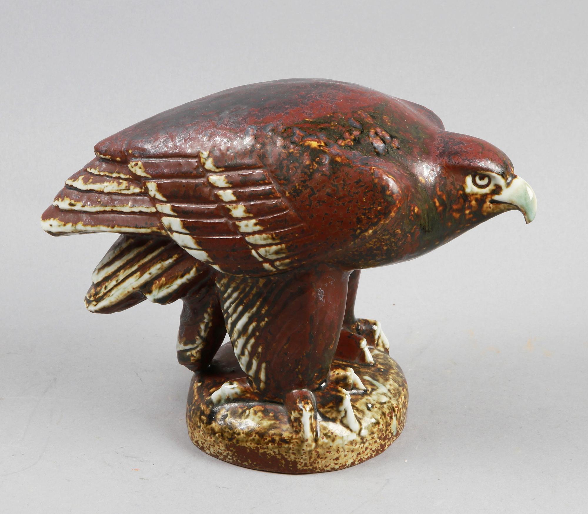 FIGURIN, stengods, Lisa Larson, Världsnaturfondens serie, Gustavsberg. Upplaga 1500 ex.