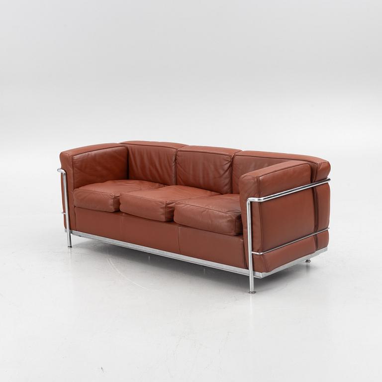 Le Corbusier, Pierre Jeanneret & Charlotte Perriand, sofa, "LC2", Cassina, Italy.