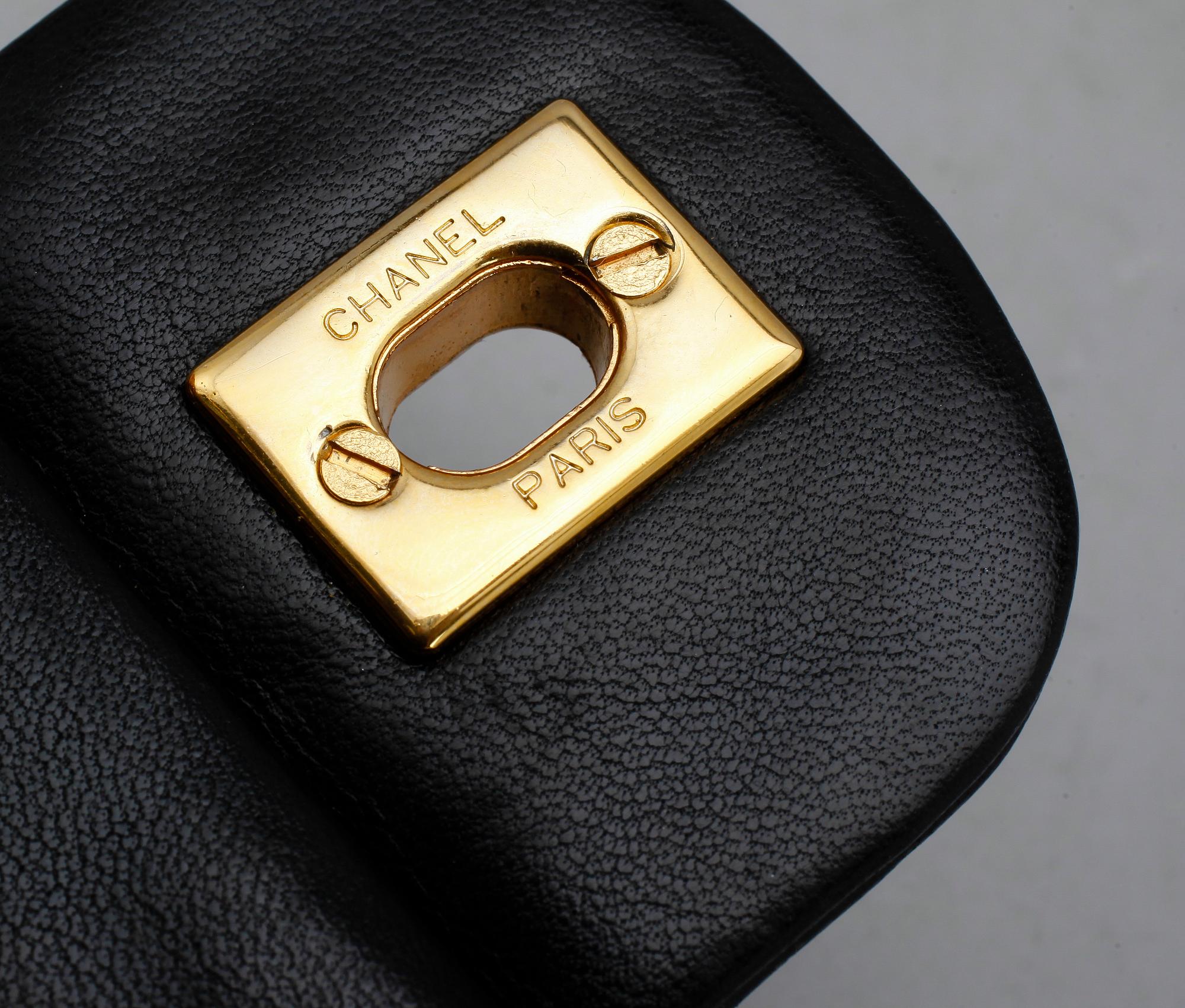 VÄSKA, "Double flap bag", Chanel.