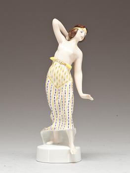 FIGURIN, porslin. Rosenthal sign. Boehs.