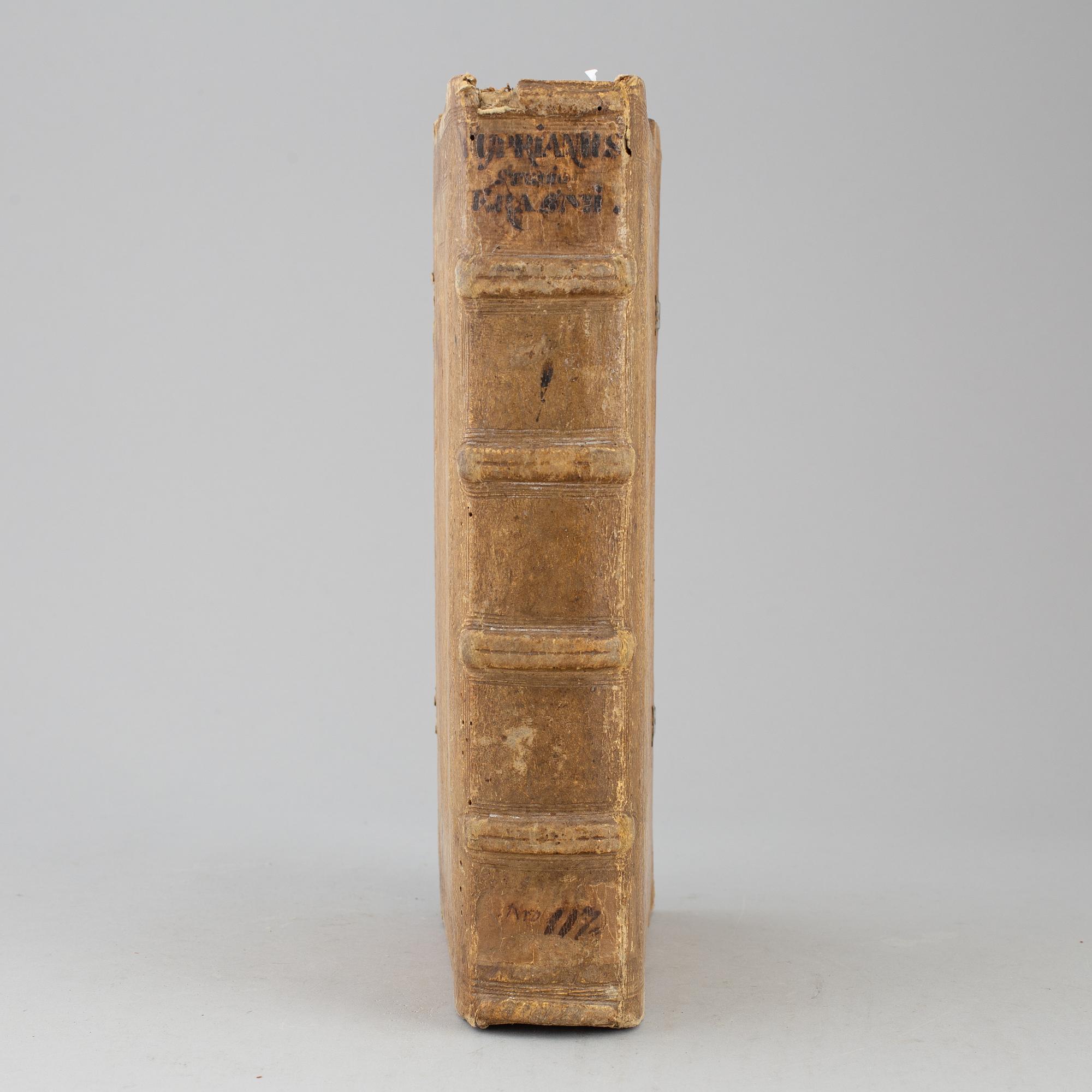BOOK, Printed by Froben, 1521.