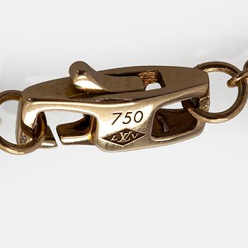 Louis Vuitton, an 18K gold 'Empreinte' necklace.