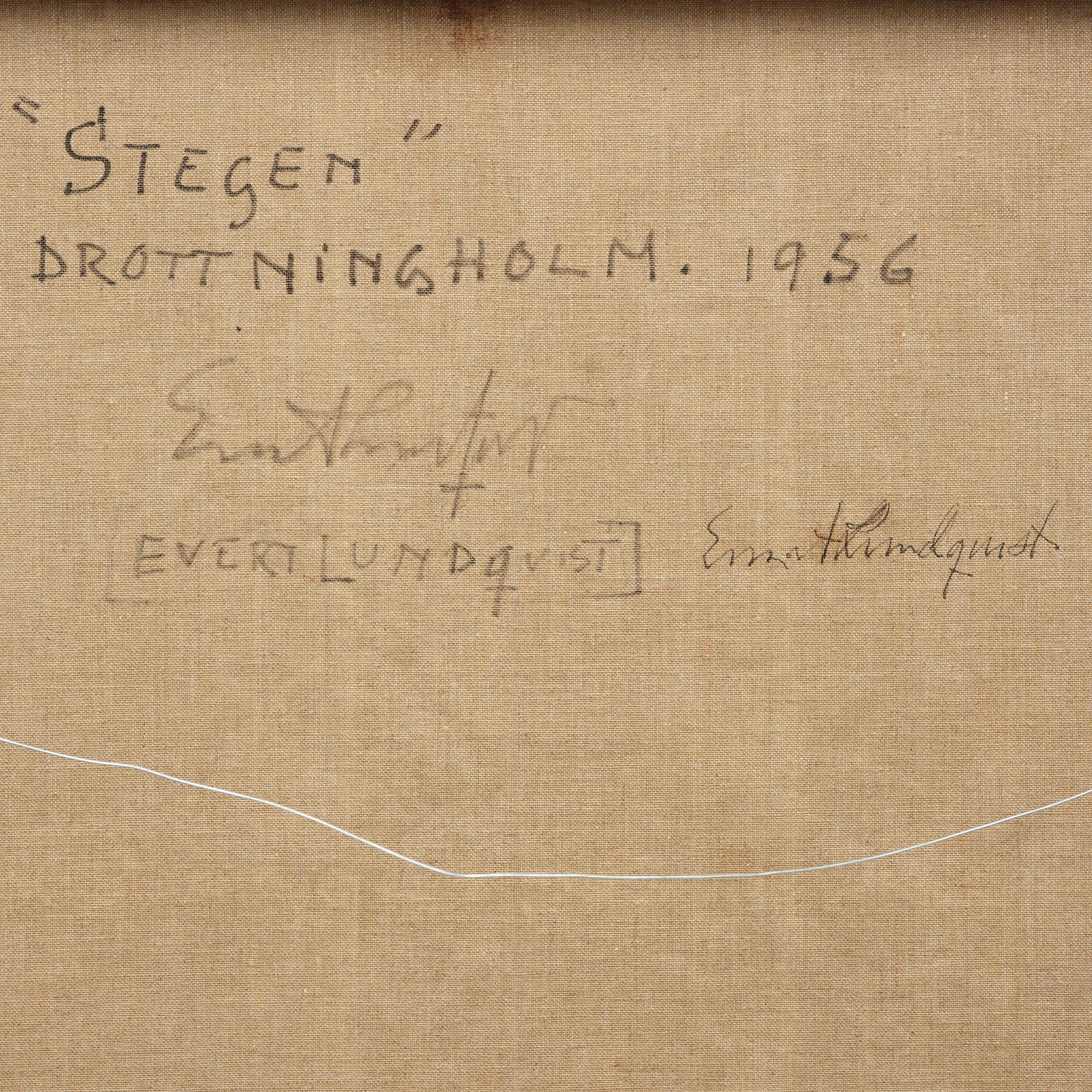 Evert Lundquist, "Stegen".