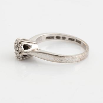 Eight cut diamond ring.