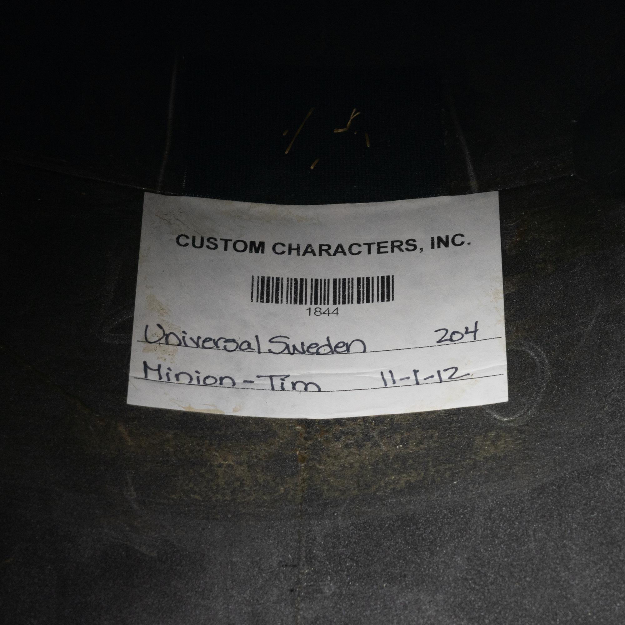 Maskeraddräkter, ett par, "Minionerna", Custom Characters för Universal Studios.
