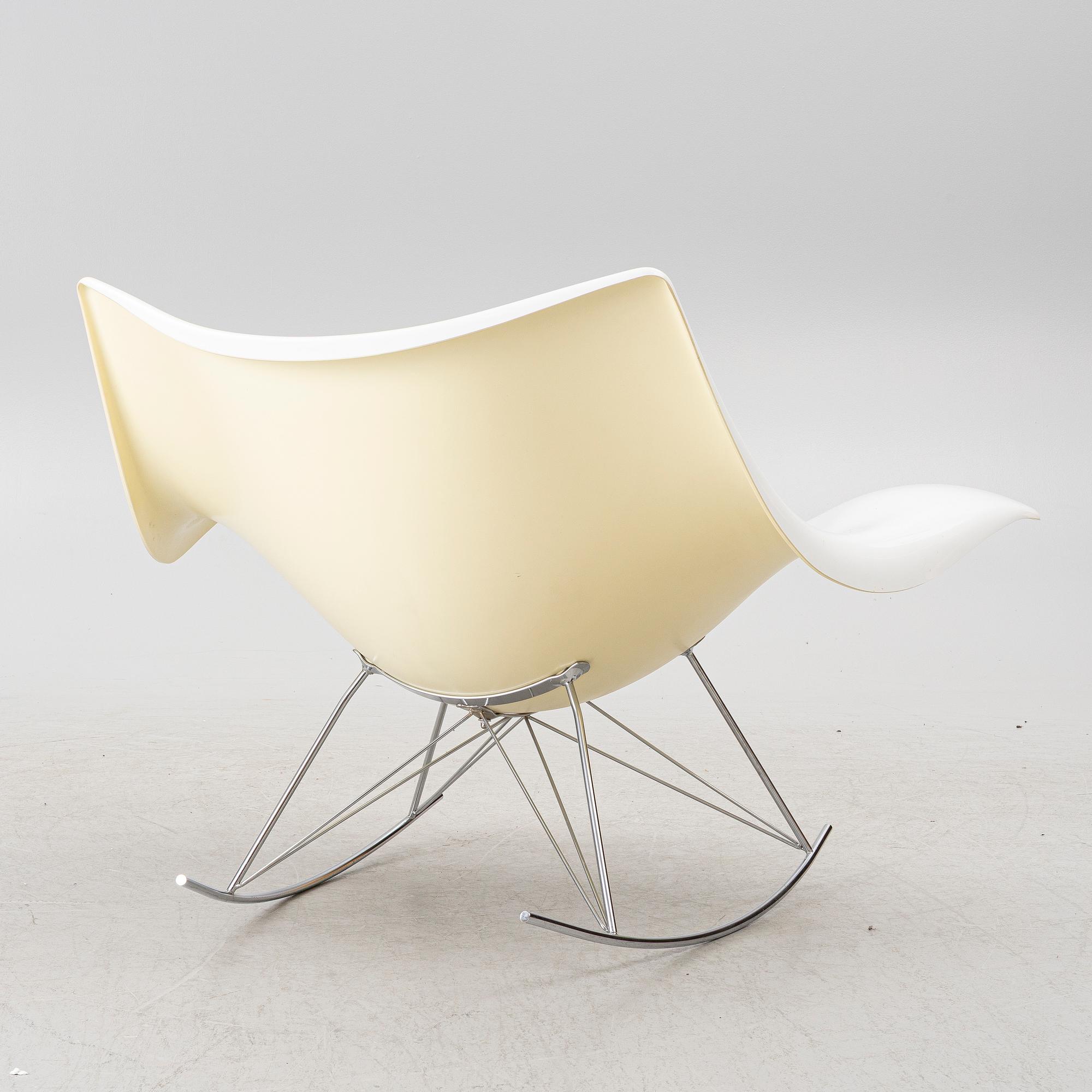 Thomas Pedersen, a 'Stingray' rocking chair, Fredericia, Denmark.