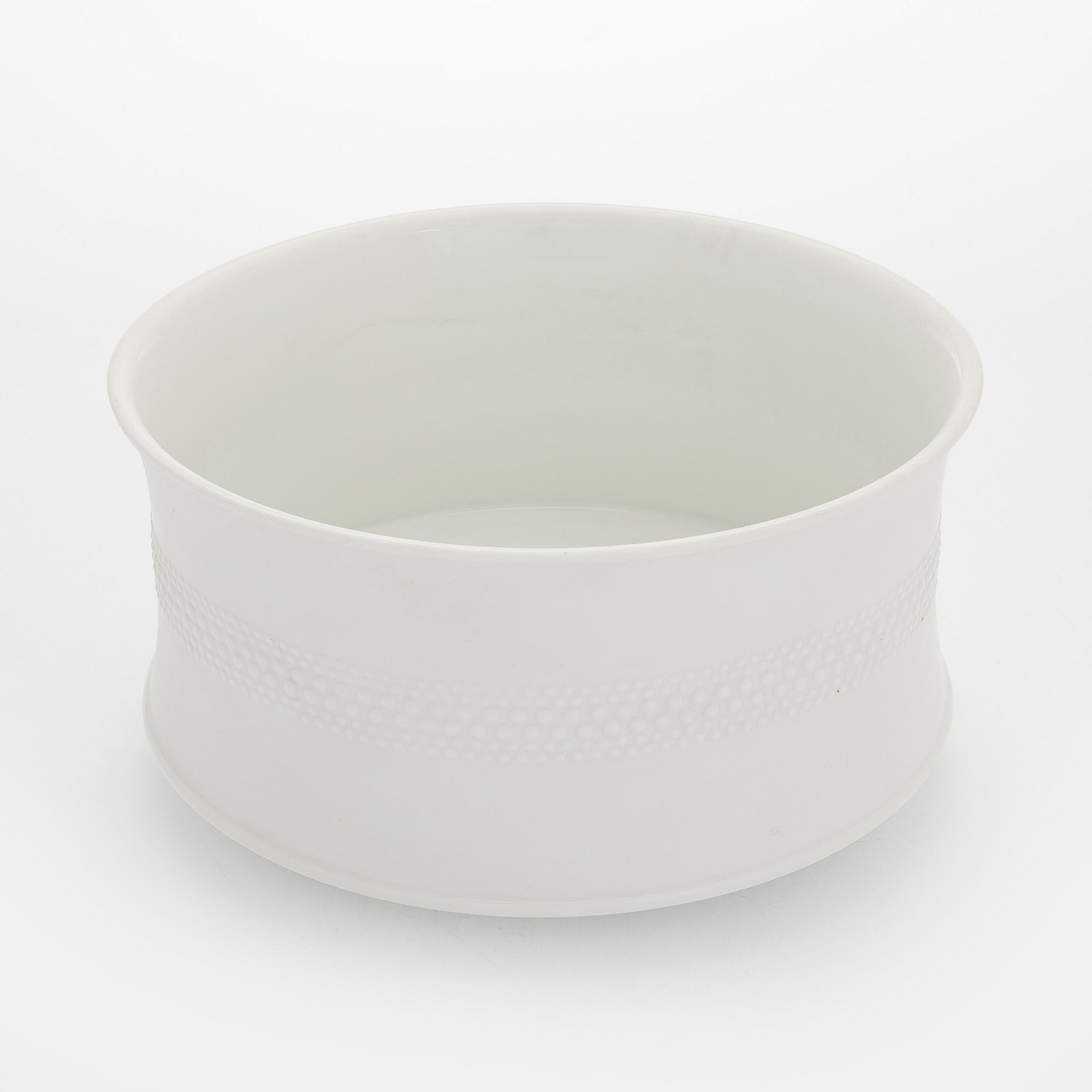 Tapio Wirkkala, bowl, model "Flower pot series" 7304/24 for Rosenthal Studio-linie, Germany 1960s.