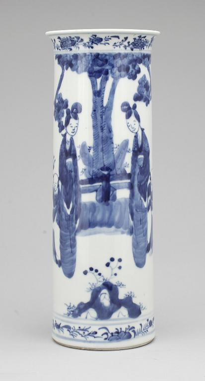 VAS, porslin, Kangxistil, Kina, 1800/1900-tal.