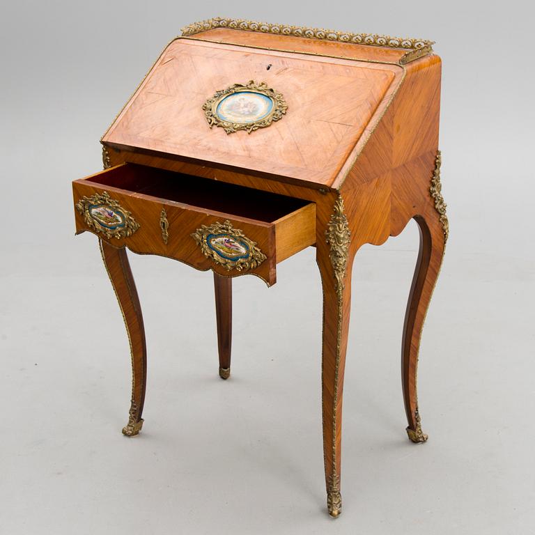 A secretaire from the latter half of the 19th century.