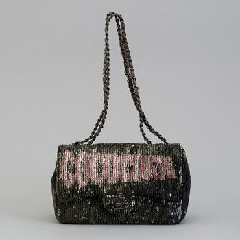 Chanel sequin "Coco cuba" flap bag from Cruise Collection 2017.