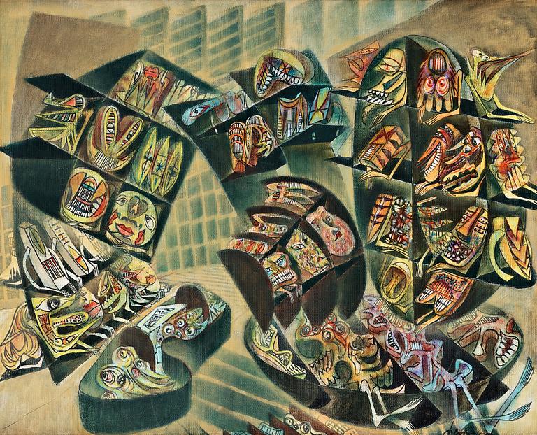 Gudmundur Erró, Untitled.