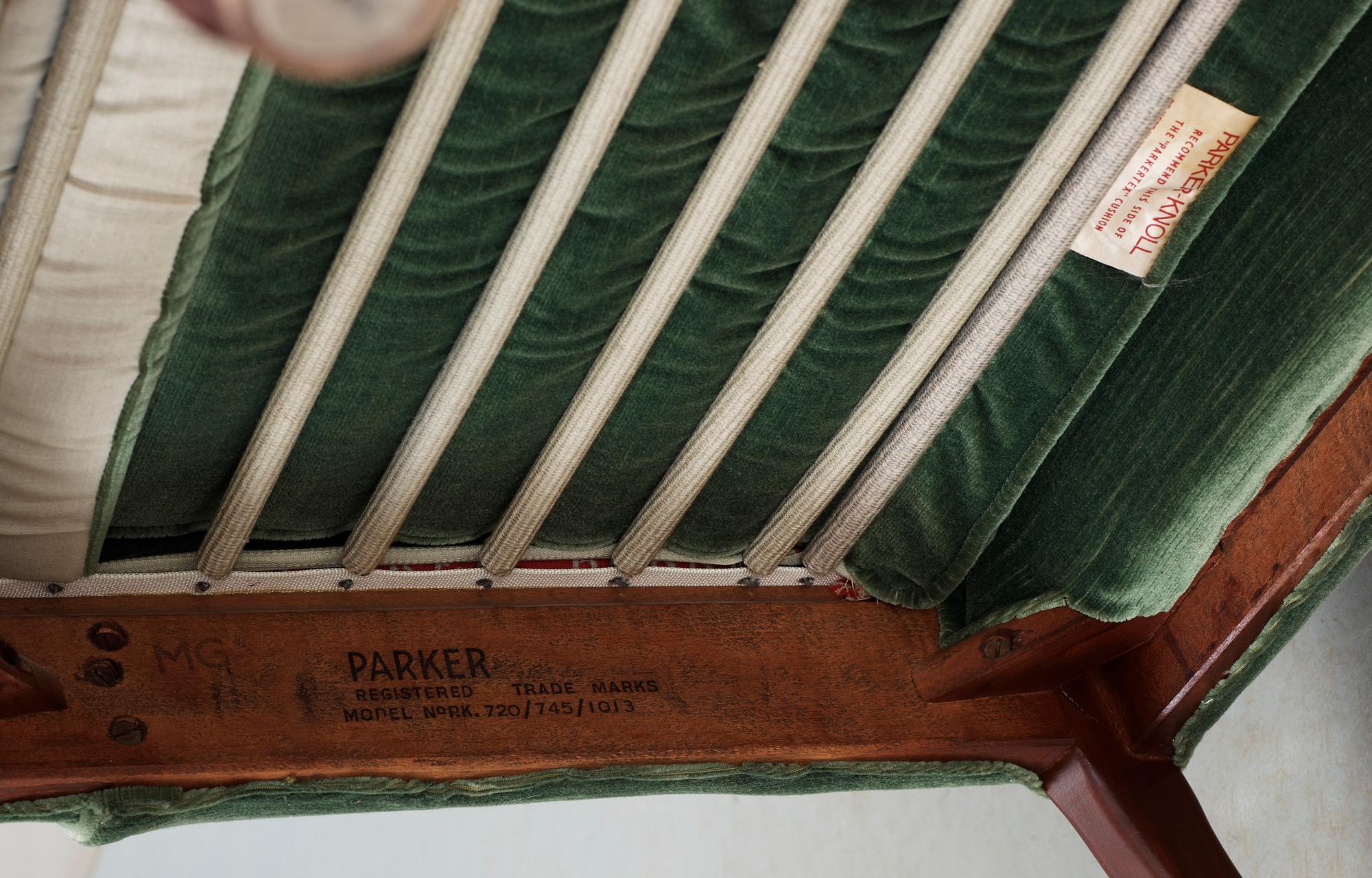 FÅTÖLJ, Parker Knoll, 1900-talets andra hälft.