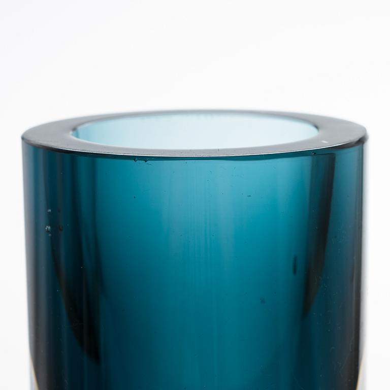 Tapio Wirkkala, A 'Double-Headed' glass vase, model 3892, signed Tapio Wirkkala -56. Iittala, Finland 1955-1968.