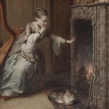 David Bles, Vid öppna spisen.