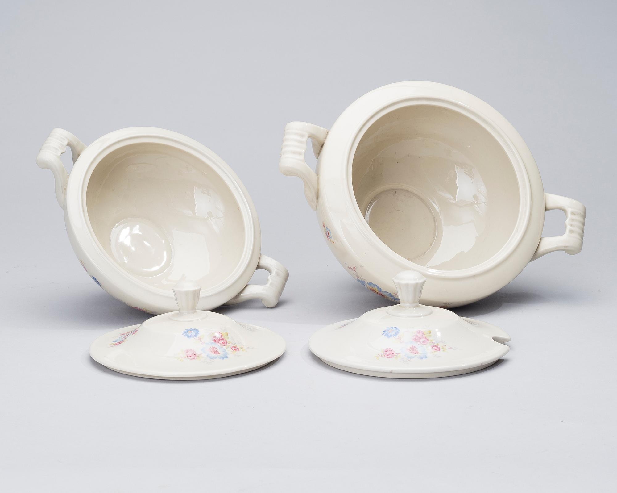 SERVIS, 44 delar, porslin, Arabia 1940-tal.