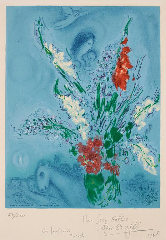 Marc Chagall After, "Les Glaïeuls".