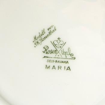 A Rosenthal "Maria" 112 pcs dinner service from Rosenthal mid 1900s.