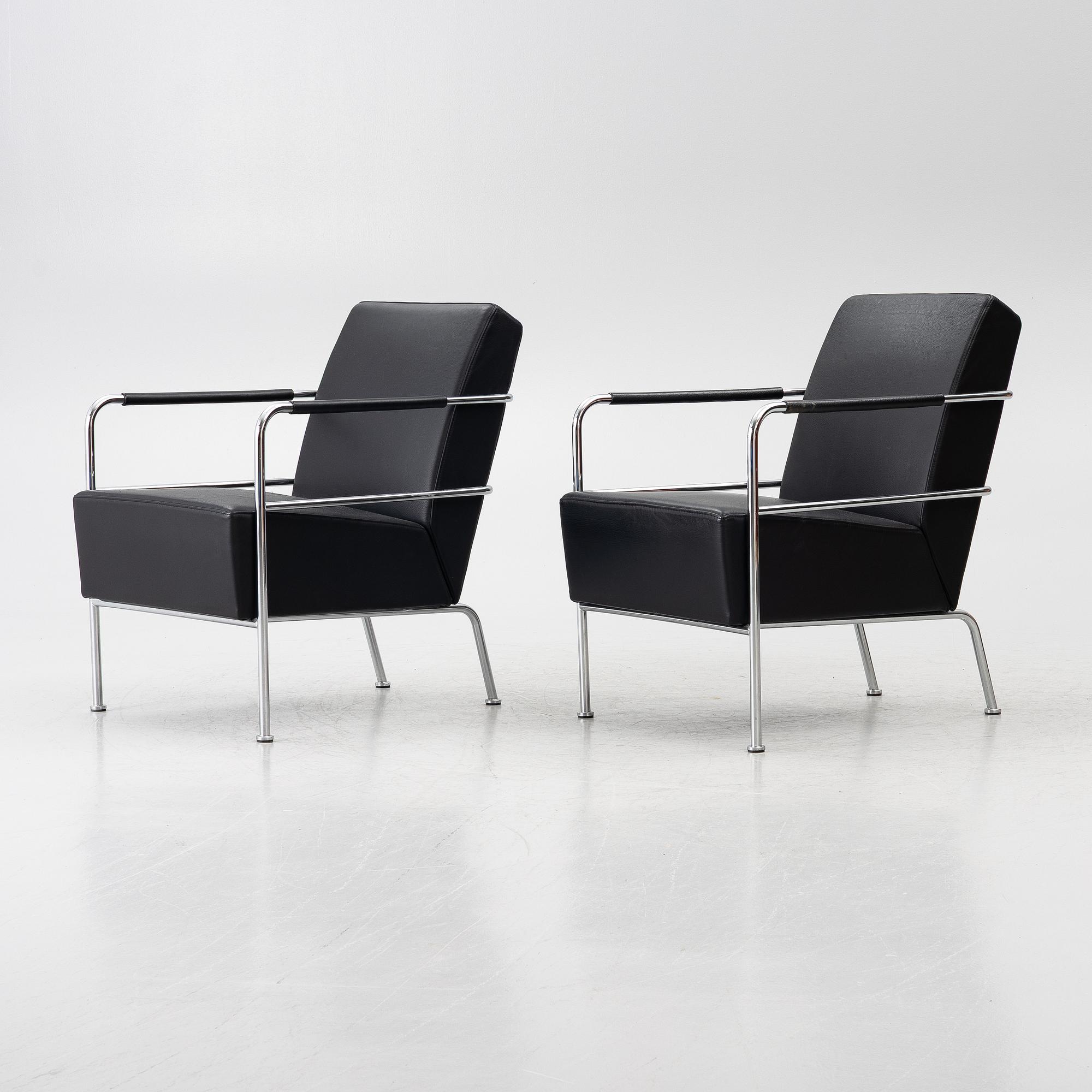 Gunilla Allard, Pair of armchairs, "Cinema", Lammhults.