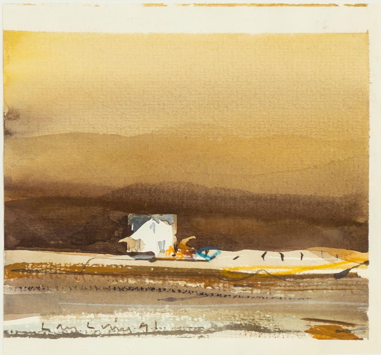 Lars Lerin, Höst, Lofoten.