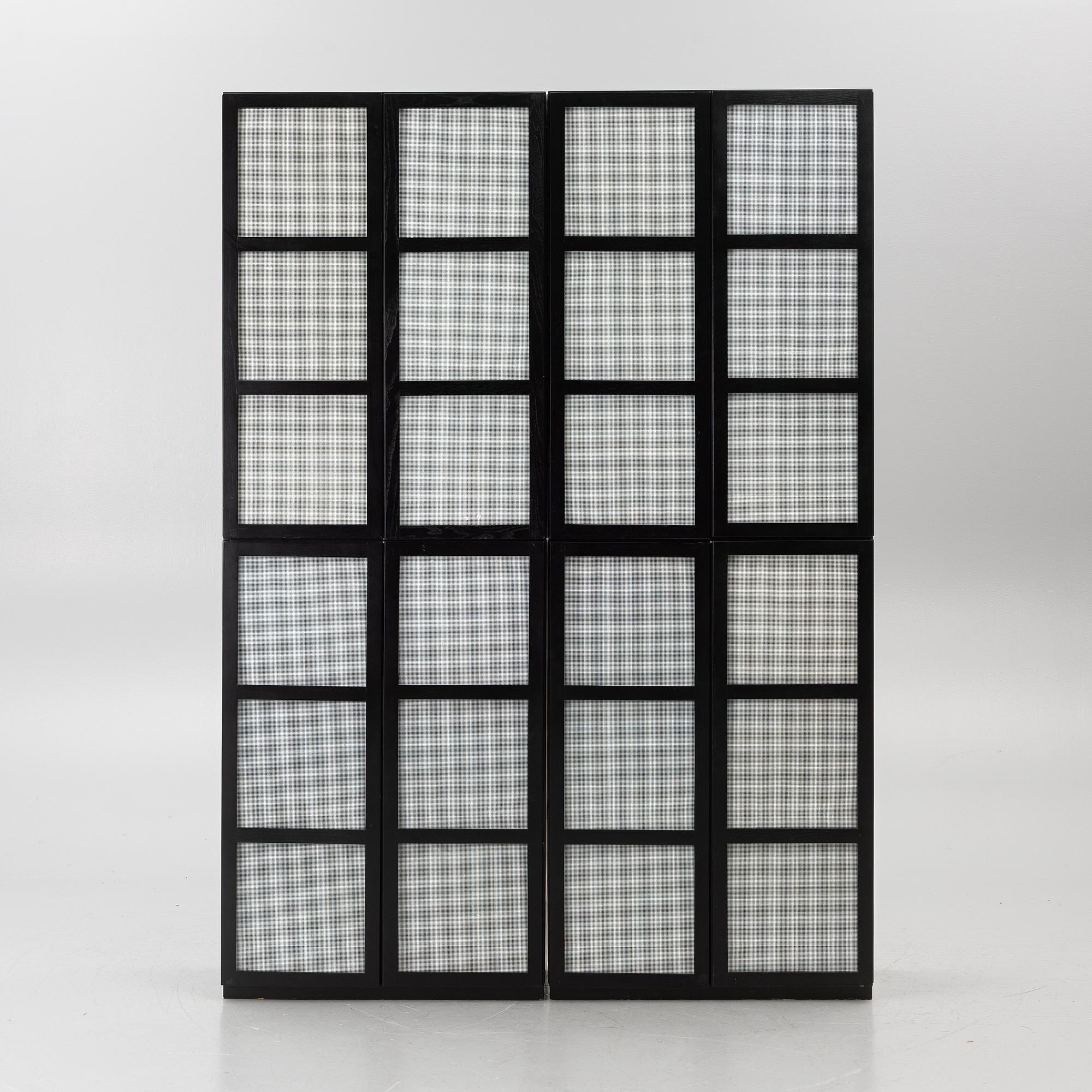 Titti Fabiani, a pair of bookcases, “Book”, Ideal Form Team.