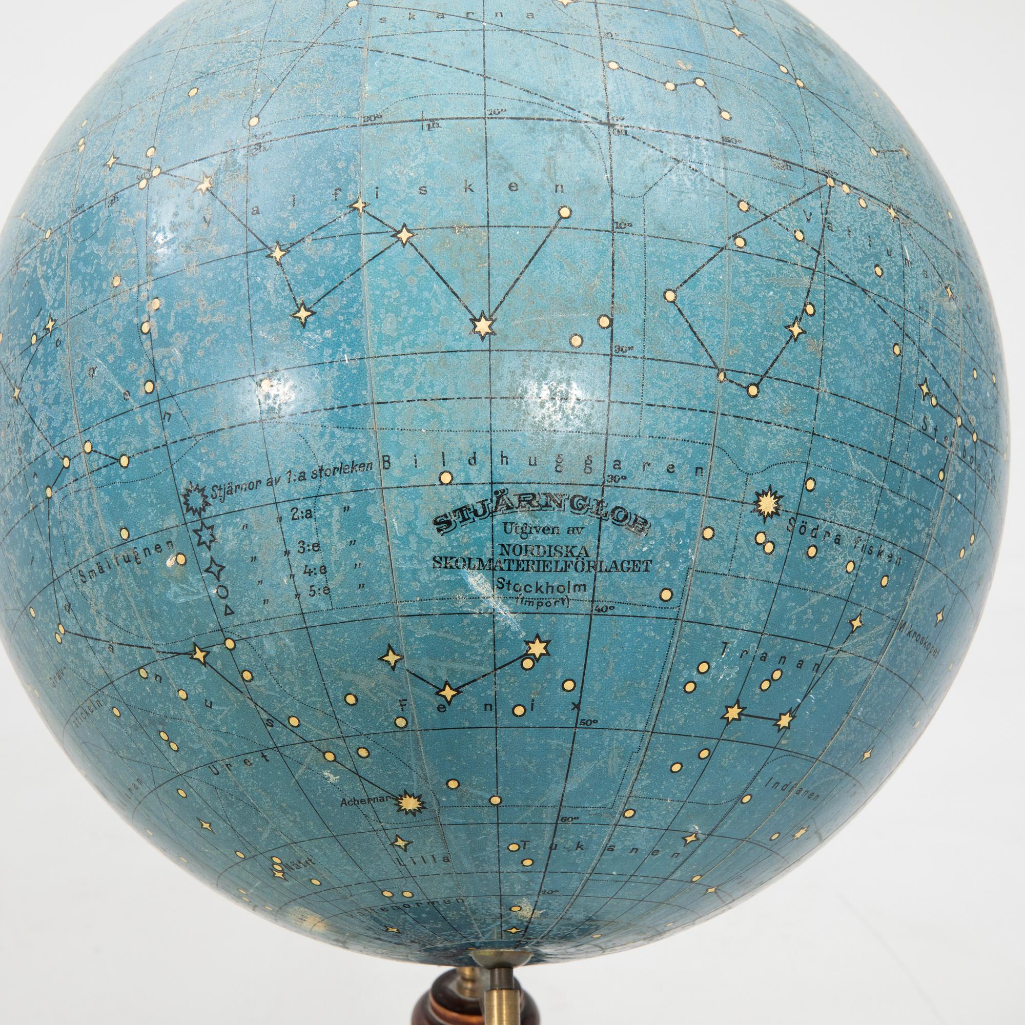 Celestial Globe from the First Half of the 20th Century.
