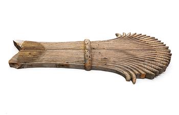 Decoration for a porch, folk art. 19th century.
